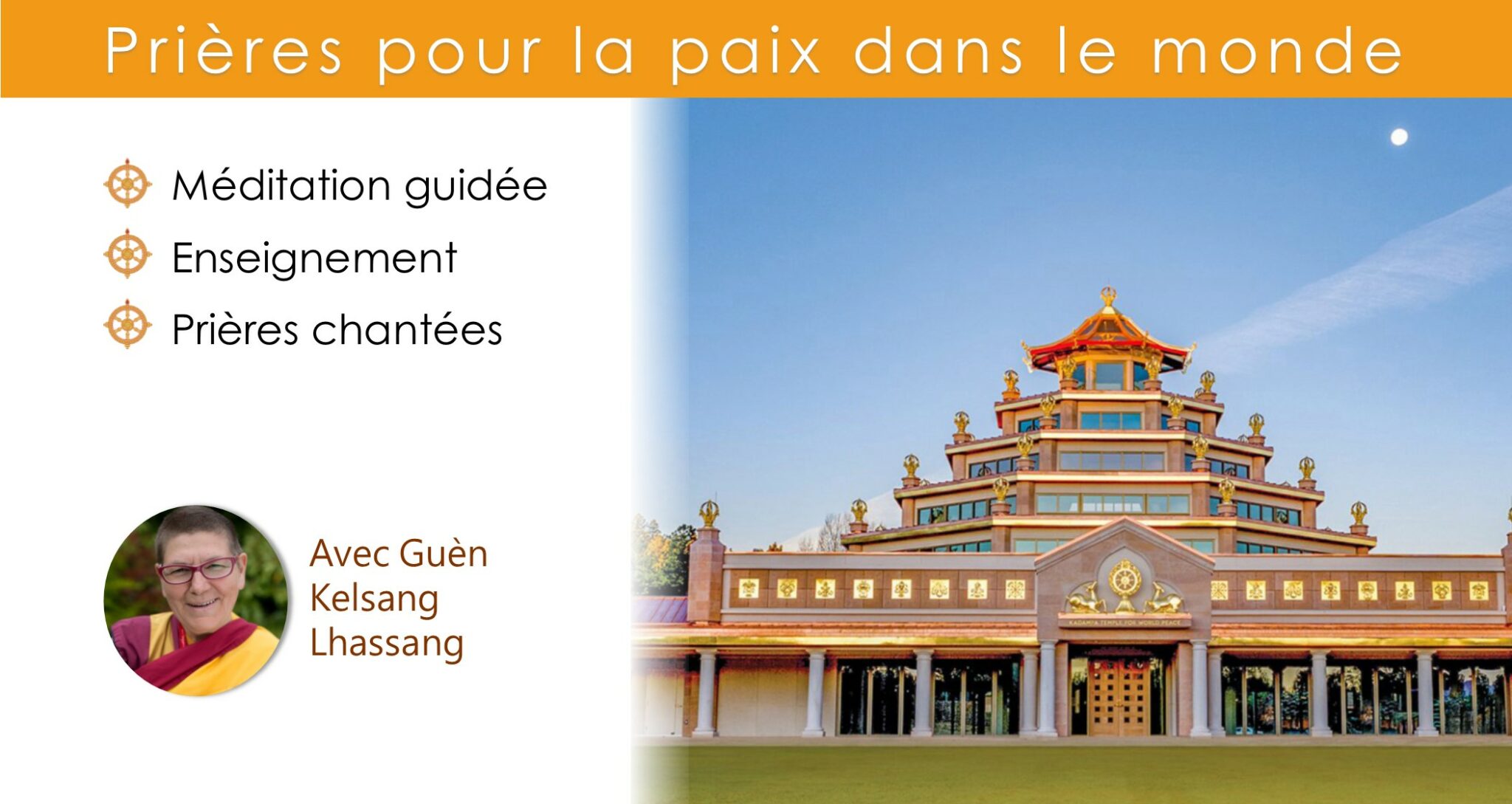 Prières pour la paix dans le monde – Centre Bouddhiste Kadampa de Marseille